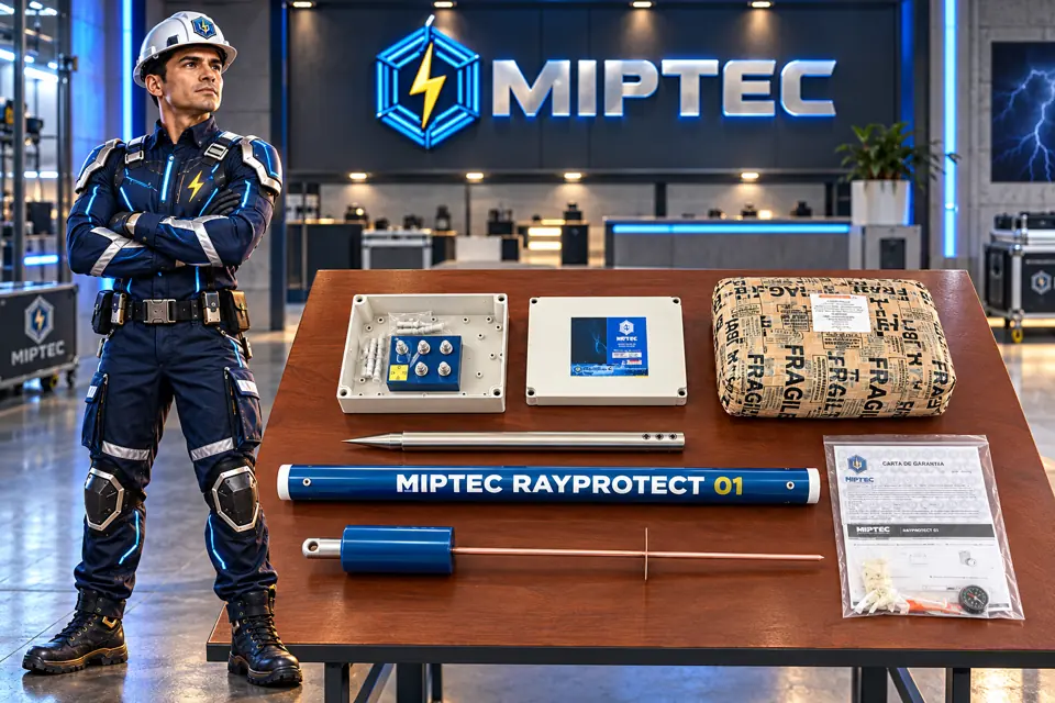 RAYTEK presenta el kit de sistema pararrayos