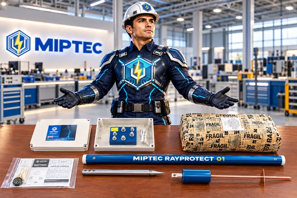 RAYTEK, el ingeniero de MIPTEC, da la bienvenida en planta